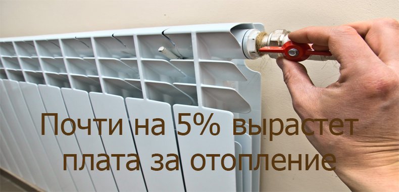 1 июля. Увеличение тарифов на тепло, газ, воду и электричество