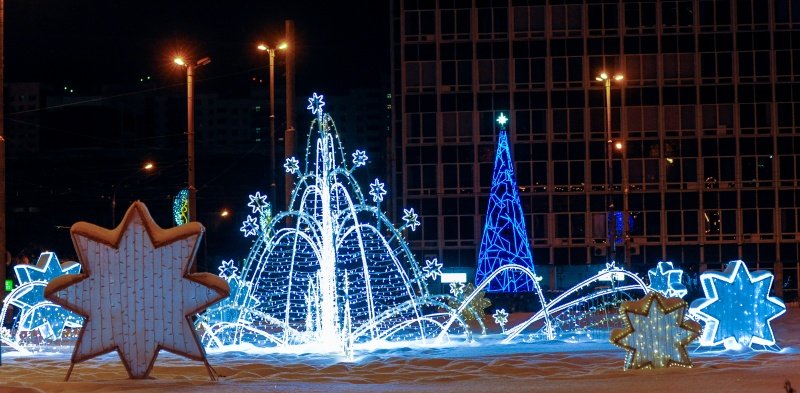 Пермь готовится к праздникам, остались последние штрихи