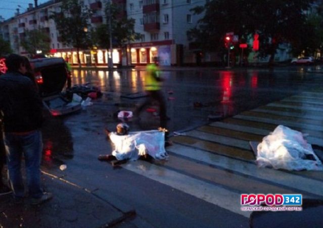 В ночном ДТП в Перми погибли два человека
