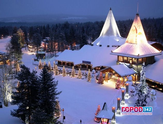Зимняя сказка в Лапландии