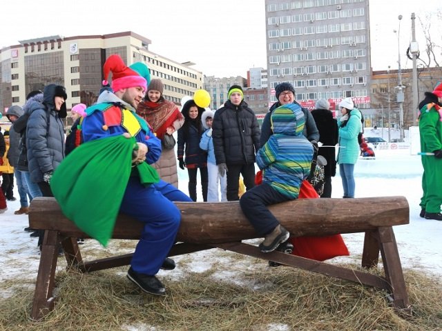 Масленичные гуляния в Перми завершатся сожжением чучела Масленицы на городской эспланаде