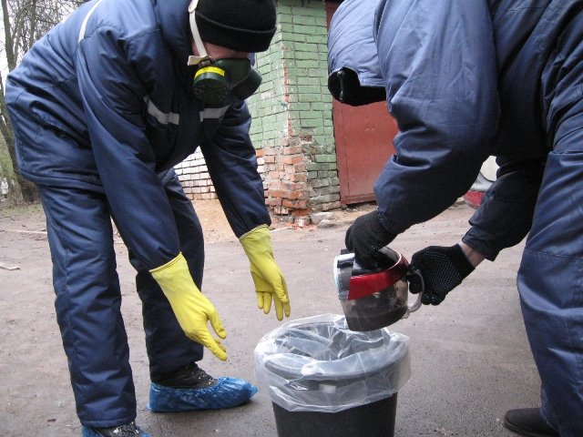 В Свердловском районе Перми зафиксировали разлив ртути