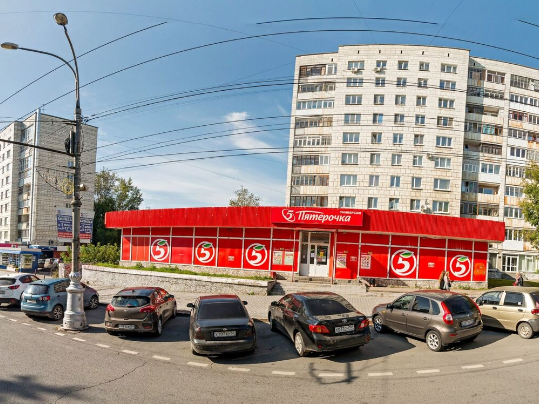 В Перми закрылся магазин «Пятерочка» рядом с галереей