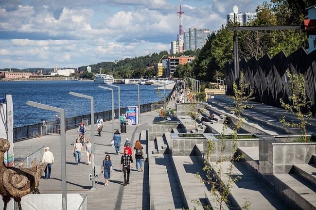 В 2020 году на пермской набережной появится сквер