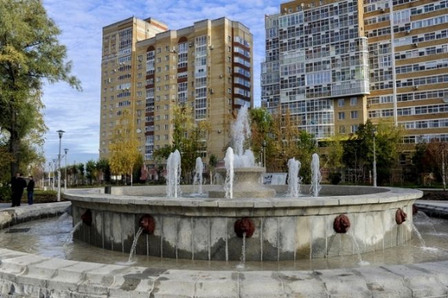 В Перми в сквере Розалии Землячки запустят фонтан