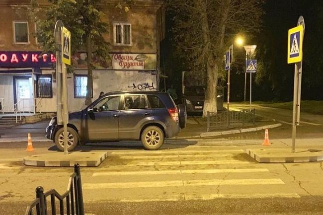 В Перми водитель иномарки сбил школьницу