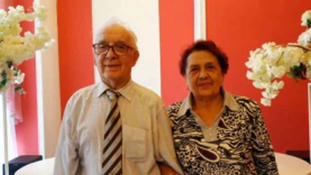 Новобрачные вместе уже 50 лет