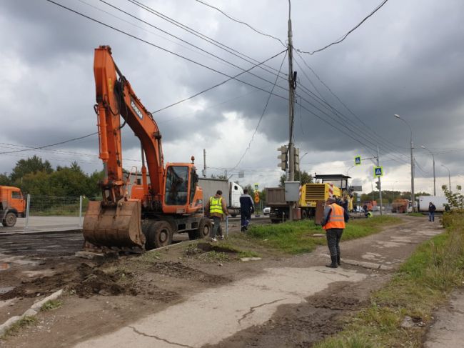 В выходные перекроют движение на ремонтируемых участках улицы Героев Хасана