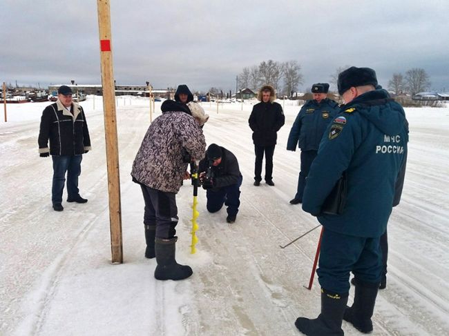 В Пермском крае открылась первая ледовая переправа