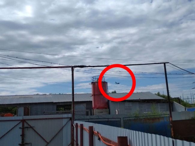 Пермяков напугал летающий в небе военно-транспортный самолет