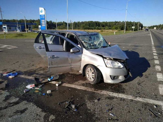 На трассе Пермь – Ижевск в аварии пострадали пять человек