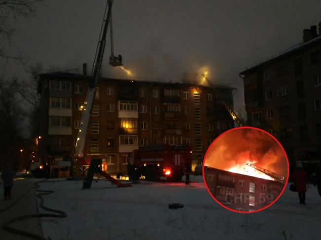 Власти Перми пообещали восстановить кровлю и квартиры в доме на Студенческой