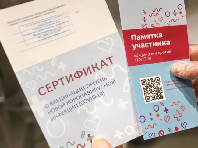 qr-код, сертификат о вакцинации