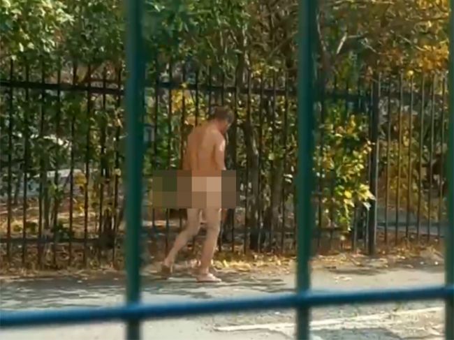 В Перми заметили гуляющего на улице нудиста