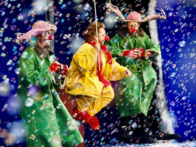 Первое «сНежное шоу» Славы Полунина собрало аншлаг в Перми