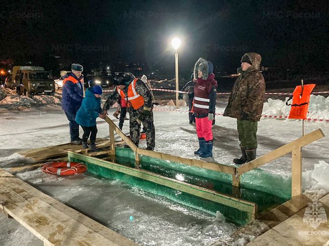 В Перми организуют места для крещенских купаний