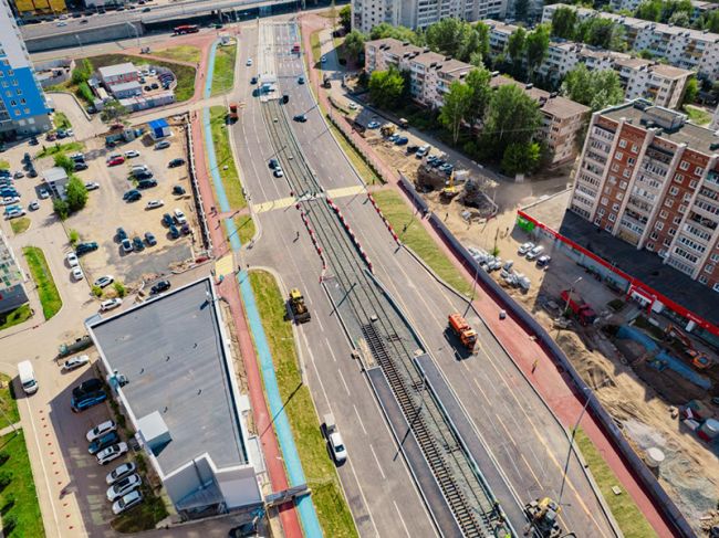 Строительство моста через Данилиху завершено