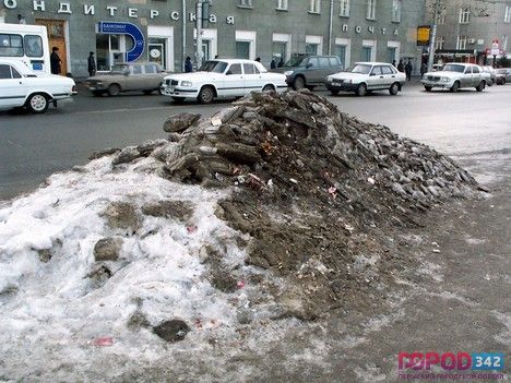 Пермский снег – угроза экологии