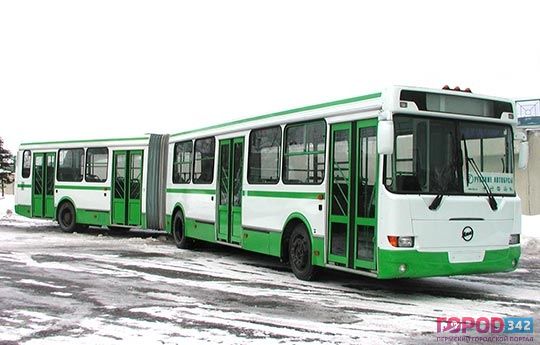 В Перми задымился автобус