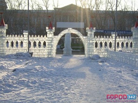 Ледовый городок начнут строить 10 декабря
