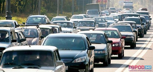 В Перми ДТП привело к 8-балльной пробке
