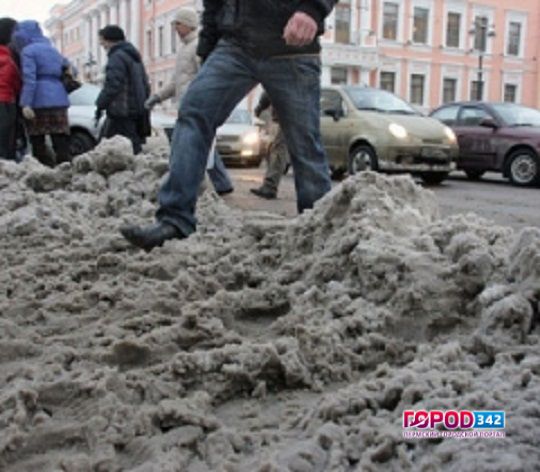 На уборку снега были даны сутки
