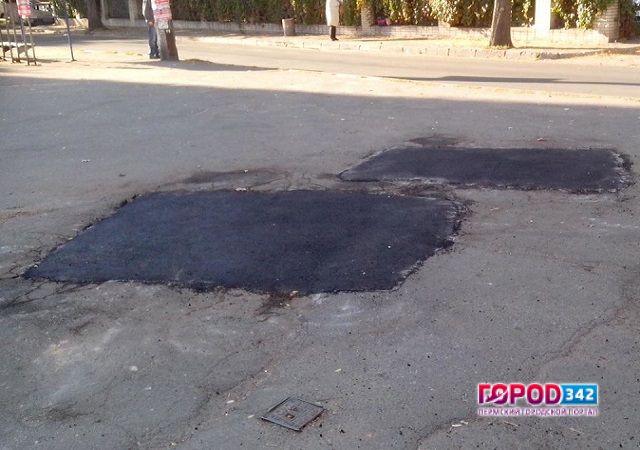 120 тысяч кв. метров пермских дорог отремонтировано