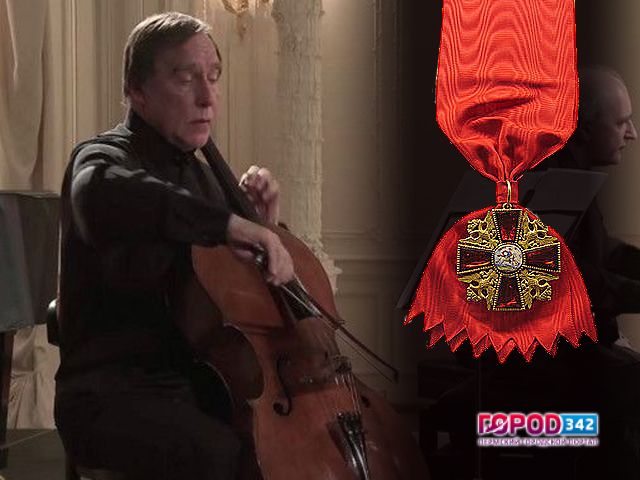 Путин наградил виолончелиста Ролдугина орденом Александра Невского