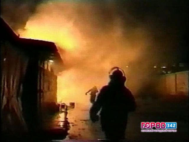 Пермский край. В огне пожара погибли бабушка и ее трехлетний внук