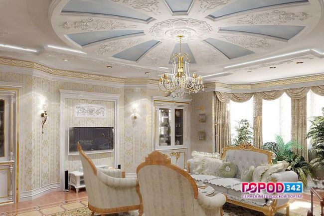 Лепной декор в современном интерьере