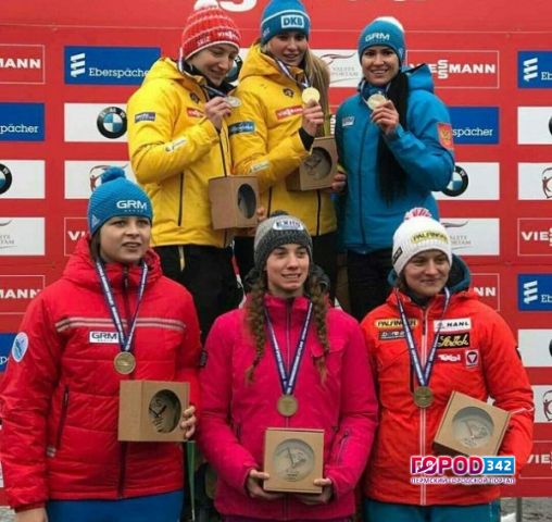 На Кубке мира саночники из Прикамья без наград не остались