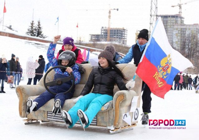 Вчера в Перми прошел «Забег диванных войск»