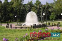 Горячий август можно скоротать у пермских фонтанов