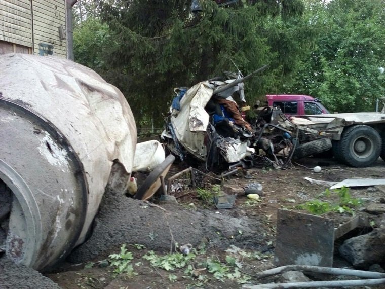 Водитель цементовоза, погибший в Нытве, совершил подвиг
